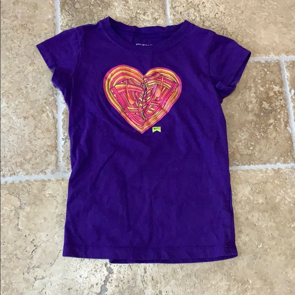 Purple kids Nike shirt